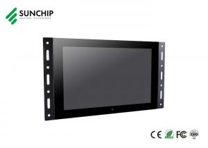 China Interactive Metal Case Open Frame LCD Display WIFI LAN BT HD 4G Optional For Advertising 10.1 15.6 21.5inch on sale
