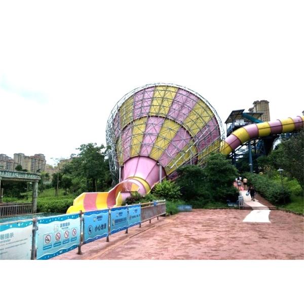 Aqua Park Custom Super Boomerang Water Slides For 1080 Riders
