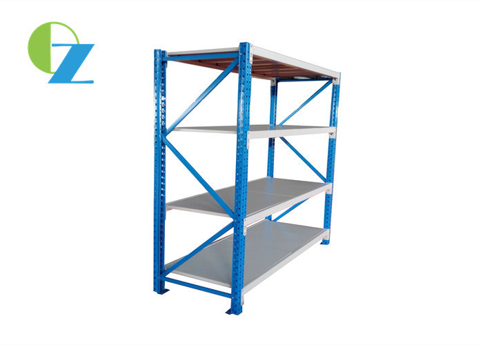 Warehouse Racking , Light Duty Steel Storage Rack powder coating
