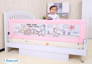 Quality Foldable Baby Bed Railing , Safety Toddler Bed Guard Rail 150CM for sale