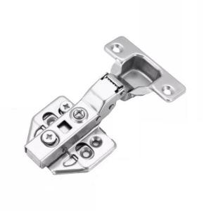 Quality Soft Closing 35mm Cup Butterfly Plate Cabinet Door Hinges 3D Clip On Hydraulic Hinge for sale