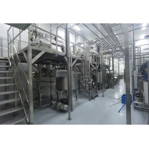 PLC PET Bottle 600T/D Pineapple Juice Processing Line