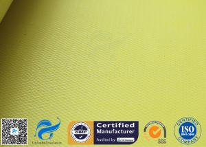 Quality Yellow High Temperature Lightweight Fiberglass Cloth For Waterproofing 530gsm 127cm for sale