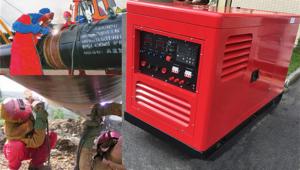 China ARC DC Diesel Welding Generator Electric Three Phase 400 To 450 AMPS 36 Volts on sale