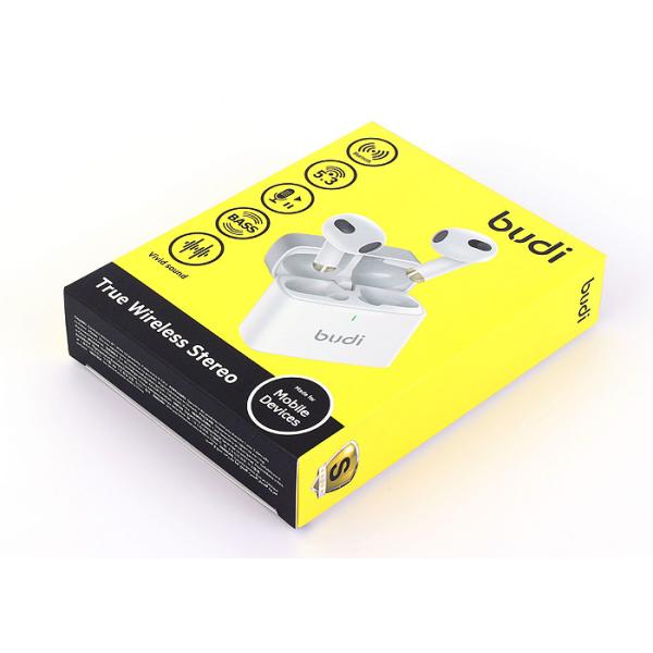 Wireless Earphone Packaging Box , Paper Ture Two Tuck End Box 300g C1S
