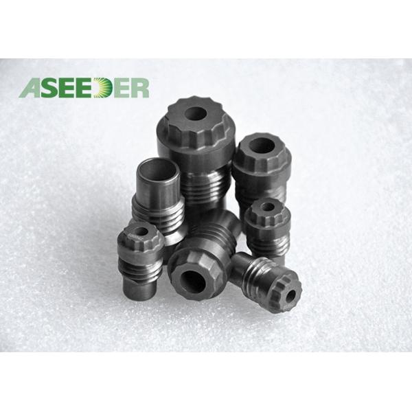100% Tungsten Carbide Nozzle / Multi Function Cemented Carbide Wear Parts