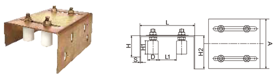 Nylon Guide Roller With Bracket For Sliding Gate Guide Bracket 40x60 Steel