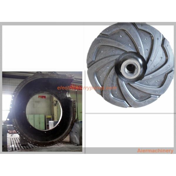 High Abrasive Slurry Pump Spare Part Horizontal Type Wear Resistant Material