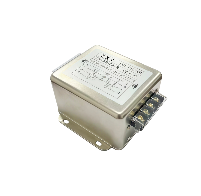 High Cost-Performance Ratio CW12B-3A-R EMI Filter Compact and Efficient Small Size