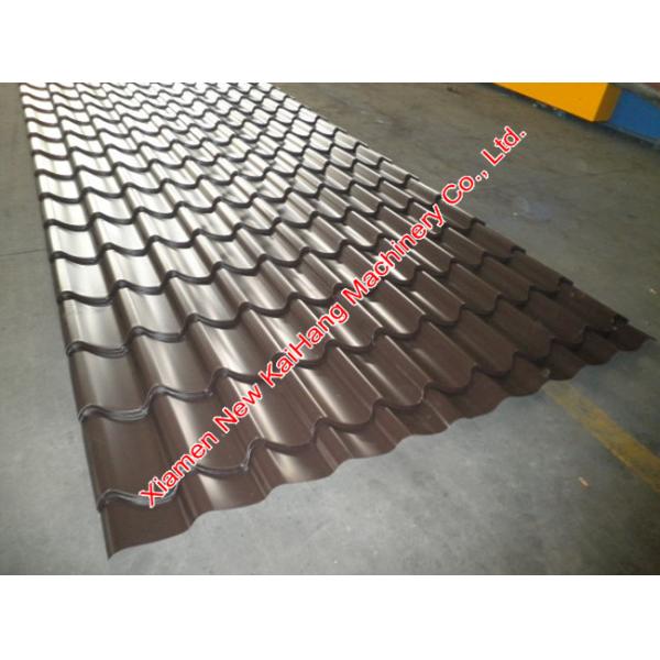 European Type Roof Tile Roll Forming Machine For Hydraulic Tile Pressing