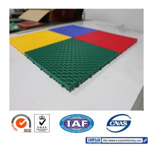 Quality Anti Skidding Interlocking Sports Tiles For Volleyball Court Anti Fatigue for sale