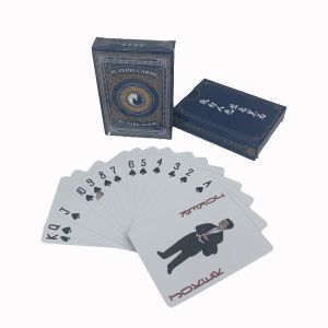 Varnishing 87mm Length UV Coated Paper Game Cards