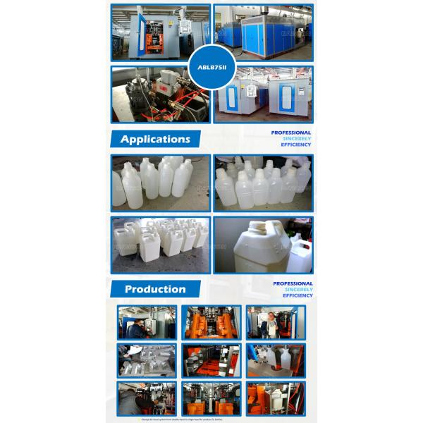 Double Head for 2L Bottle Automatic Bottle Making Machine