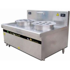 Quality Double burner Stainless Steel Commercial Dim Sum Steamer for sale