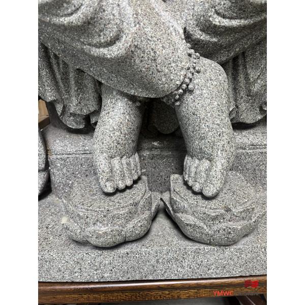 1 Color Marble Sculpture for Outdoor Stone Monument Production Custom Figure Buddha