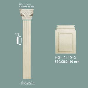 Quality PU Pillar PU Roman Column HG-5110 for sale