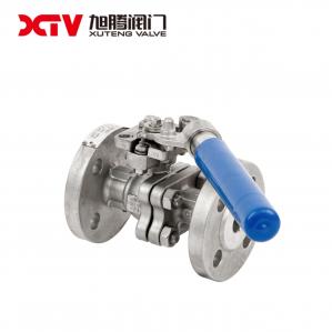 China Spring Return SQ41F/11F-16P Stainless Steel Ball Valve for Industrial Applications on sale