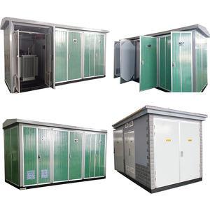 China Outdoor Box Type Mobile Prefabricated Compact Transformer Substation on sale