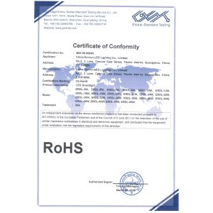 Shenzhen Ecorun Technology Co.,Limited Certifications