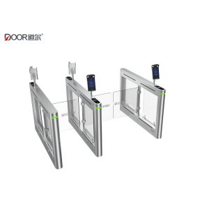 Buy cheap 6 Sensors Pedestrian Swing Gate , Access Control Turnstile Gate Ce Certified from wholesalers