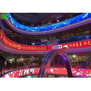 P4 High Resolution Curtain LED Display , waterproof IP65 Nationstar system
