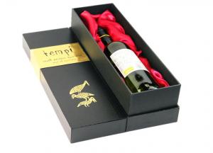 Quality Bottle Paper Wine Box for sale