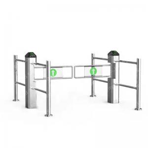 China Toilet DC Brushless Swing Turnstiles Doors 4 Sets Sensor Entrance Counter Wing Barriers Manual on sale