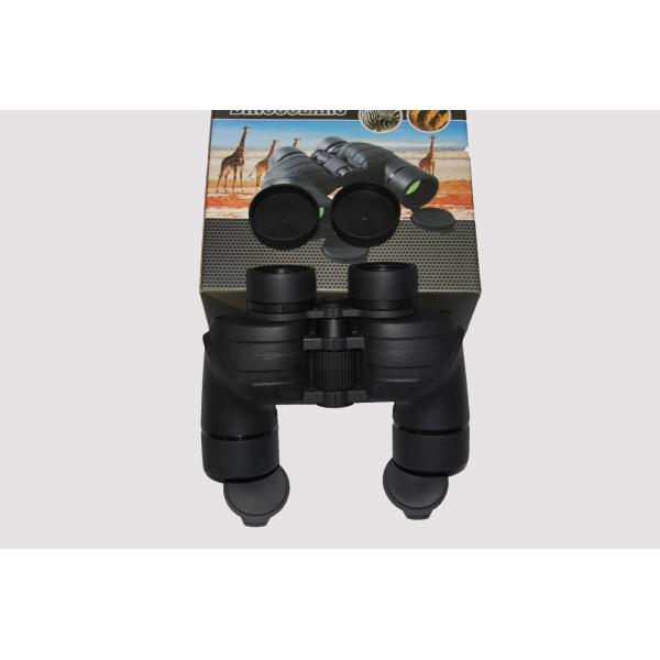 Black Large Aperture Binoculars , Nitrogen Filled Waterproof Binoculars With BAK4 Prism
