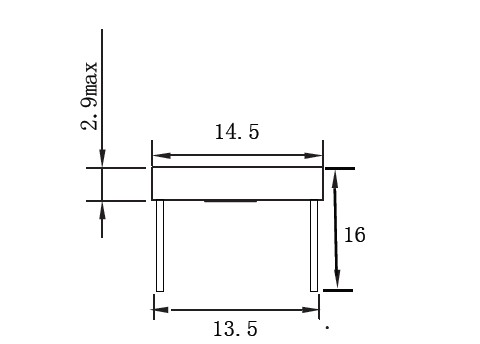 plastic reed switch for PS-L10110-NO