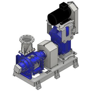 Quality 15kw 20m3/H Render Solid Materials Transportation Pump for sale