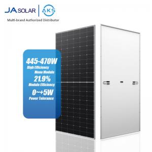 China AKS JA Solar JAM72S20 182mm Mono Harf-cell 445W 450W 455W 460W 465W 470W MR JA Solar Panel Solar PV Module Solar 450w on sale