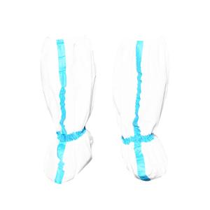 Quality 40cm Medical Isolation Shoe Cover PP CPE Consumable Medical Supplies for sale