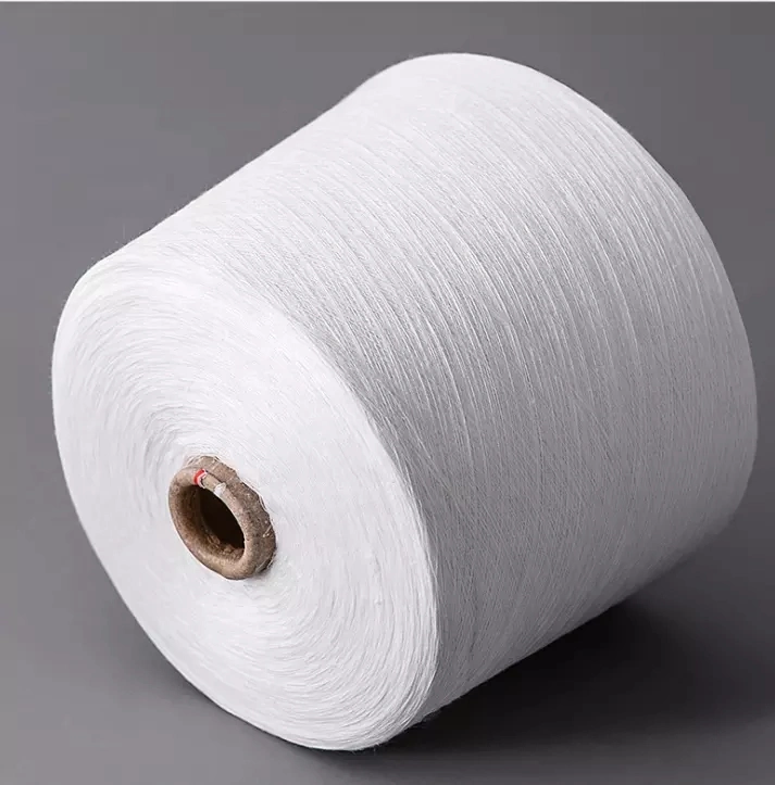 TFO 30S/3 Spun Polyester Thread Raw White Pattern for Sewing with OEKO TEX CERTIFICATE