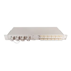 Quality MTP OFAPC Fiber Optic Patch Panel 1U 48F 19inch Rack Mount IP67 Grade for sale