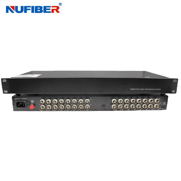 32BNC RS485 Video Audio Data Fiber Media single fiber single mode Converter Fiber Video Converter