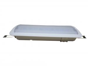 Quality Battery Operated LED Ceiling Recessed Emergency Light With Fire Resistance ABS for sale