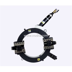 Split Frame Aluminium Pipe Cutting And Beveling Machine Pneumatic Driven