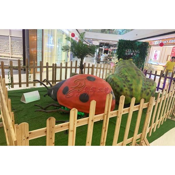 Supermarket Decoration Animatronic Simulation Ladybird Customization Acceptable