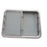 Weathertight Sliding Aluminum Frame Wheelhouse Window Horizontal Opening for sale
