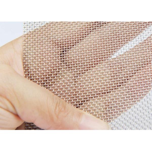 AISI304 Stainless Steel Wire Mesh Screen with 0.02-50.8mm Aperture and 0.03m-6.5m Width for Oxidation Resistance