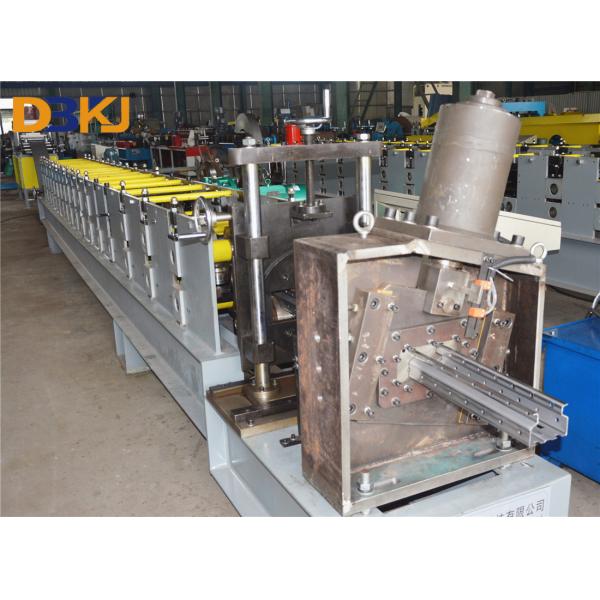 4m/Min Cr12 Roller Shelf Storage Rack Forming Machine With PLC Control