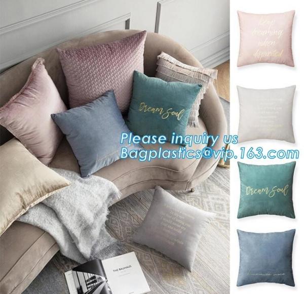 Deluxe Home Decorative Super Soft Plush Faux Fur Cushion Cover,Fashion Christmas Gift Santa Flax Pillow Seat Car Cushion