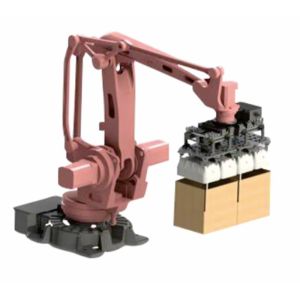 Quality 1200mm Packaging Cartons Robotic Automatic Palletizer Machine for sale