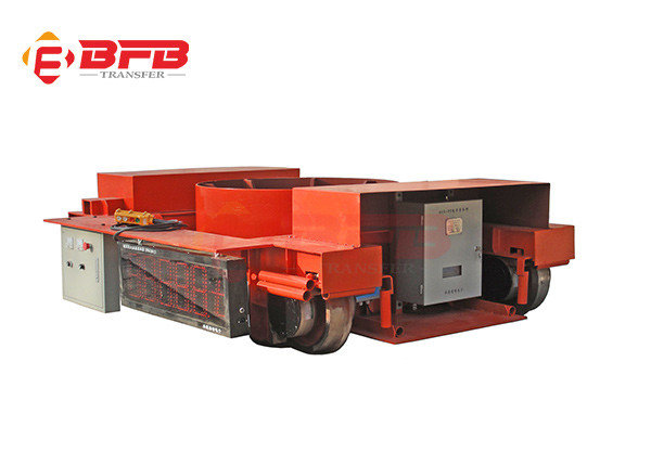 Molten Steel 35T Metal Ladle Transfer Cart For Handling