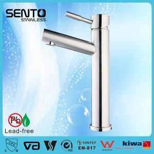 China Sento new design stainless steel bathroom basin faucet patented faucet on sale