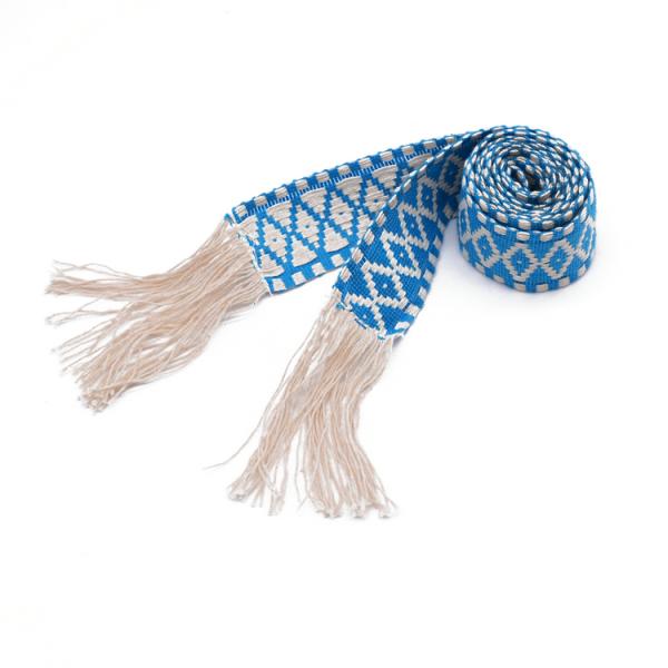 4cm Thick Pattern Cotton Custom Jacquard Webbing