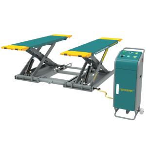 Quality CE Movable Low Scissor Lift Car Hoist Mid Rise Scissor Lift 1000mm for sale
