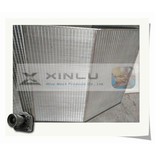120 Degree Sieve Bend Screen Mesh Non Clogging V Wire Wrapped
