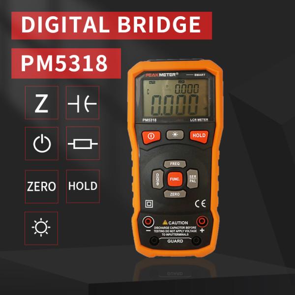Ac Dc 10 - 50 Amp Auto Range Digital Multimeter High Reliability And Safety