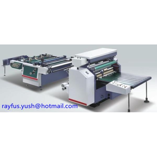 Water Based Film Laminator Machine Output Roll By Tension / Sheet To Sheet Laminating Machine